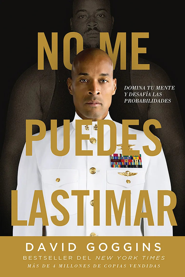 🥇 Libro NO ME PUEDES LASTIMAR – DAVID GOGGINS