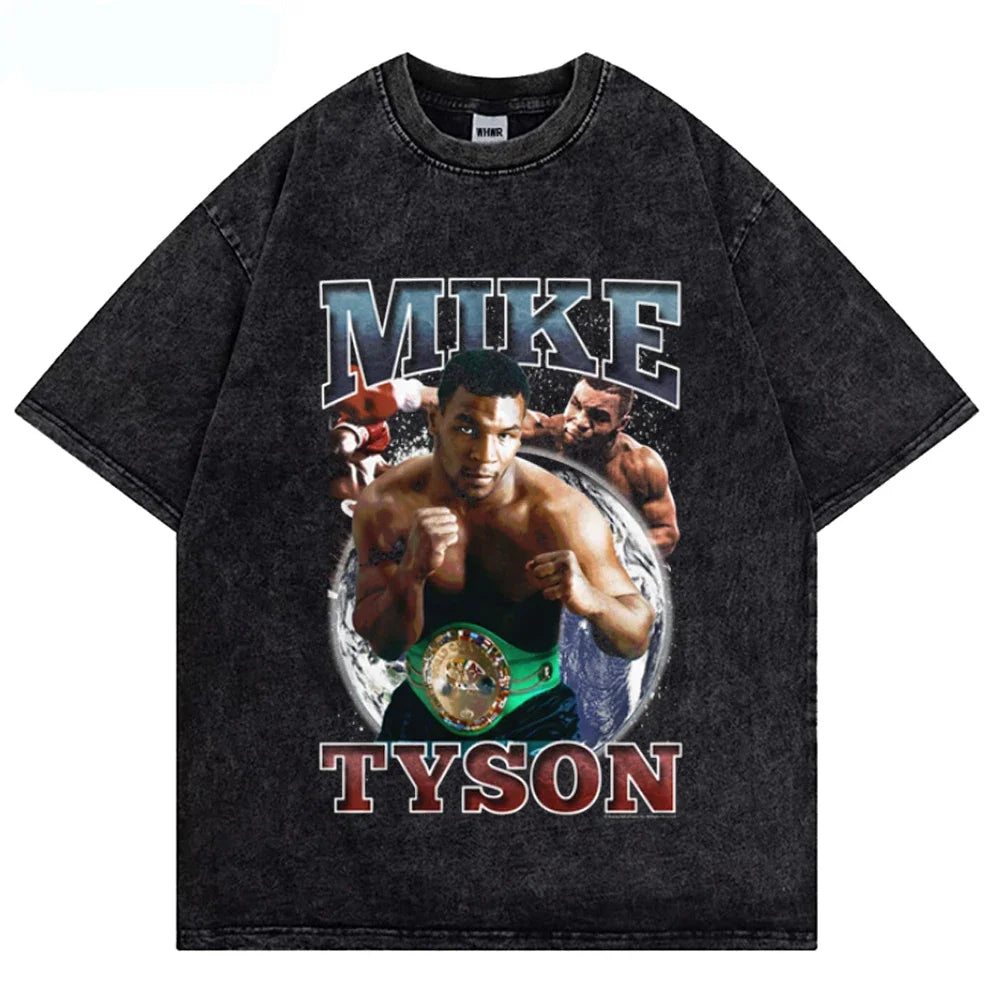 Mike Tyson Camisetas Vintage Tyson – Edición Limitada Inspirada en la Leyenda del Boxeo