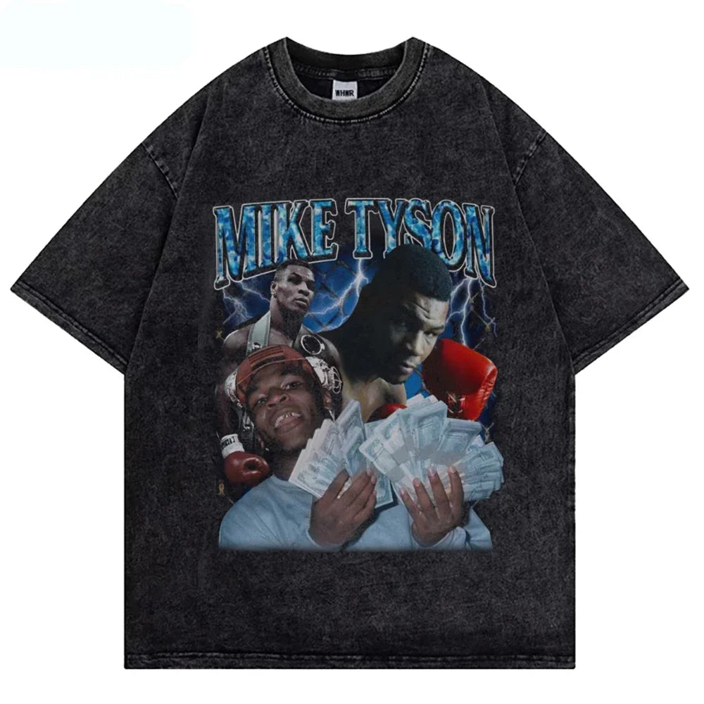 Mike Tyson Camisetas Vintage Tyson – Edición Limitada Inspirada en la Leyenda del Boxeo