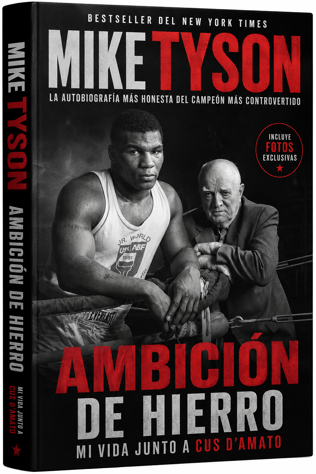 Libro Mike Tyson & Cus D'Amato 🧠 Lecciones mentales y técnicas del maestro de Mike Tyson – Edición en español