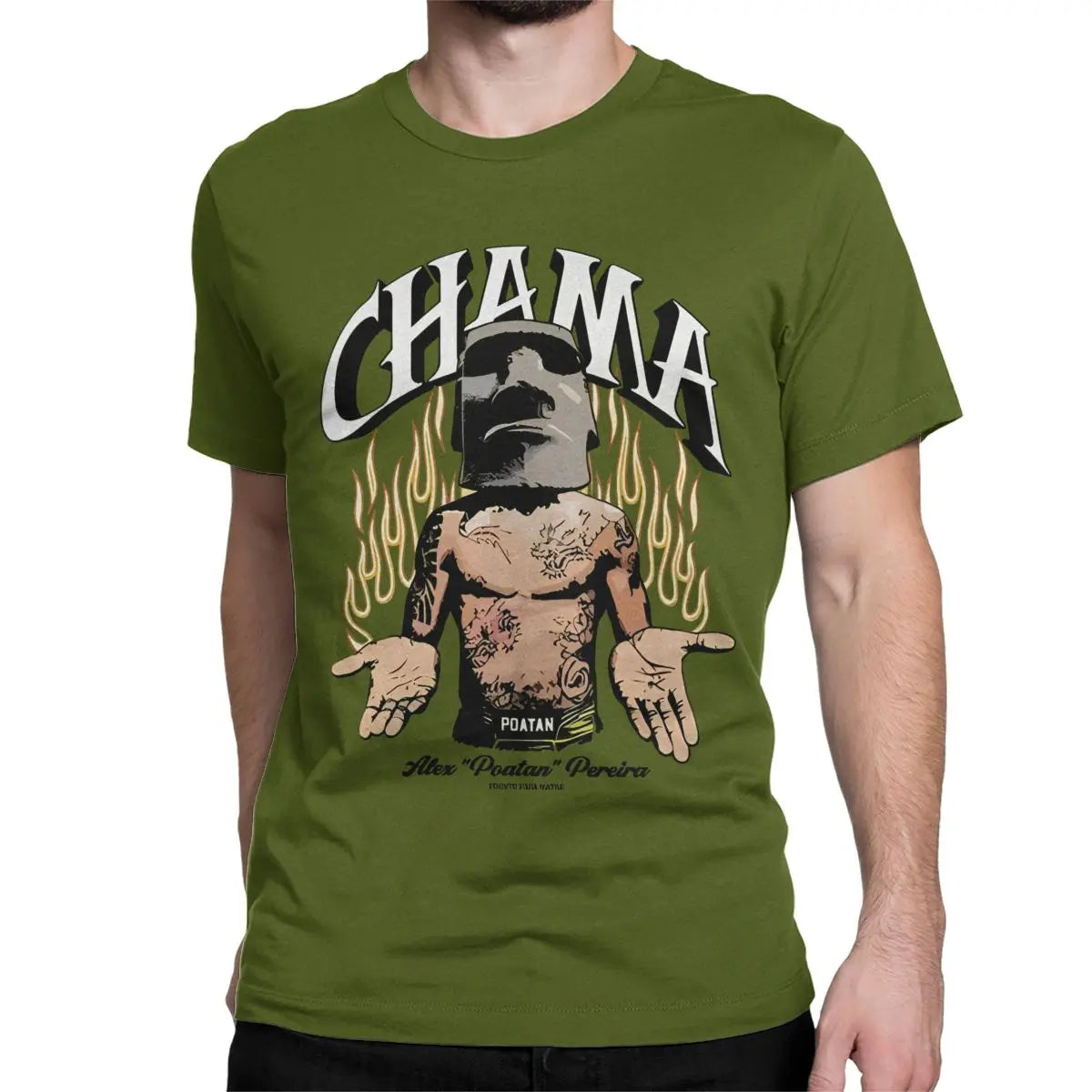 Camisetas Chama Alex Pereira UFC -GolpeMaestro