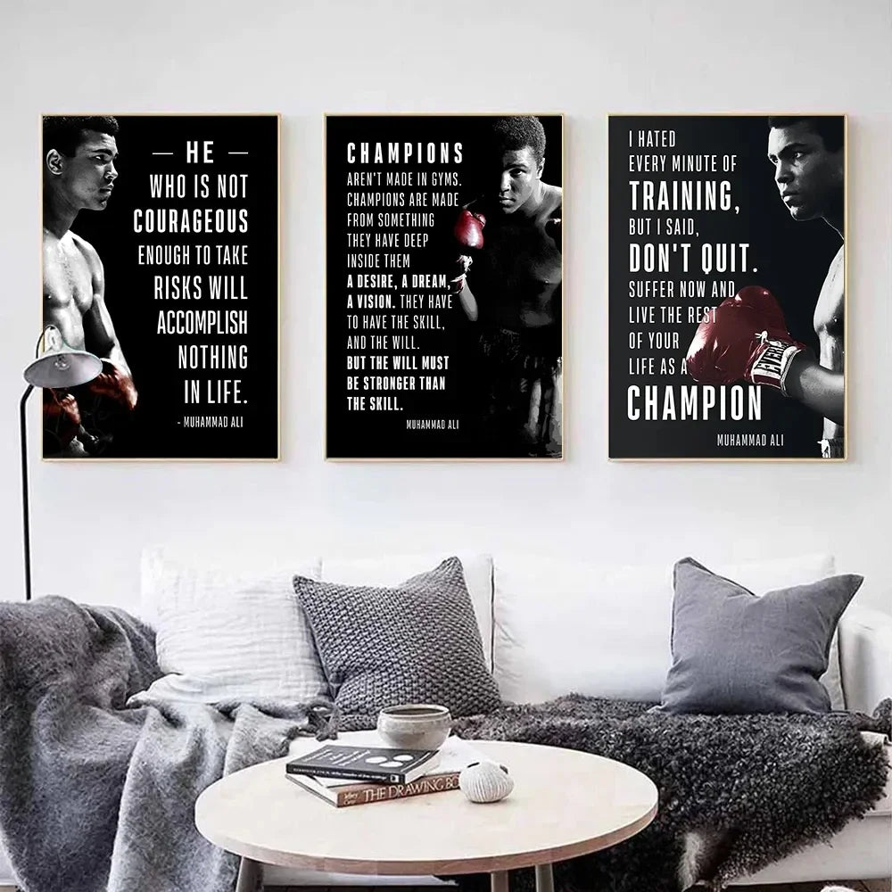 Cuadros Mike Tyson Muhammad Ali