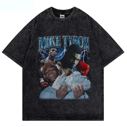 Mike Tyson Camisetas Vintage Tyson – Edición Limitada Inspirada en la Leyenda del Boxeo