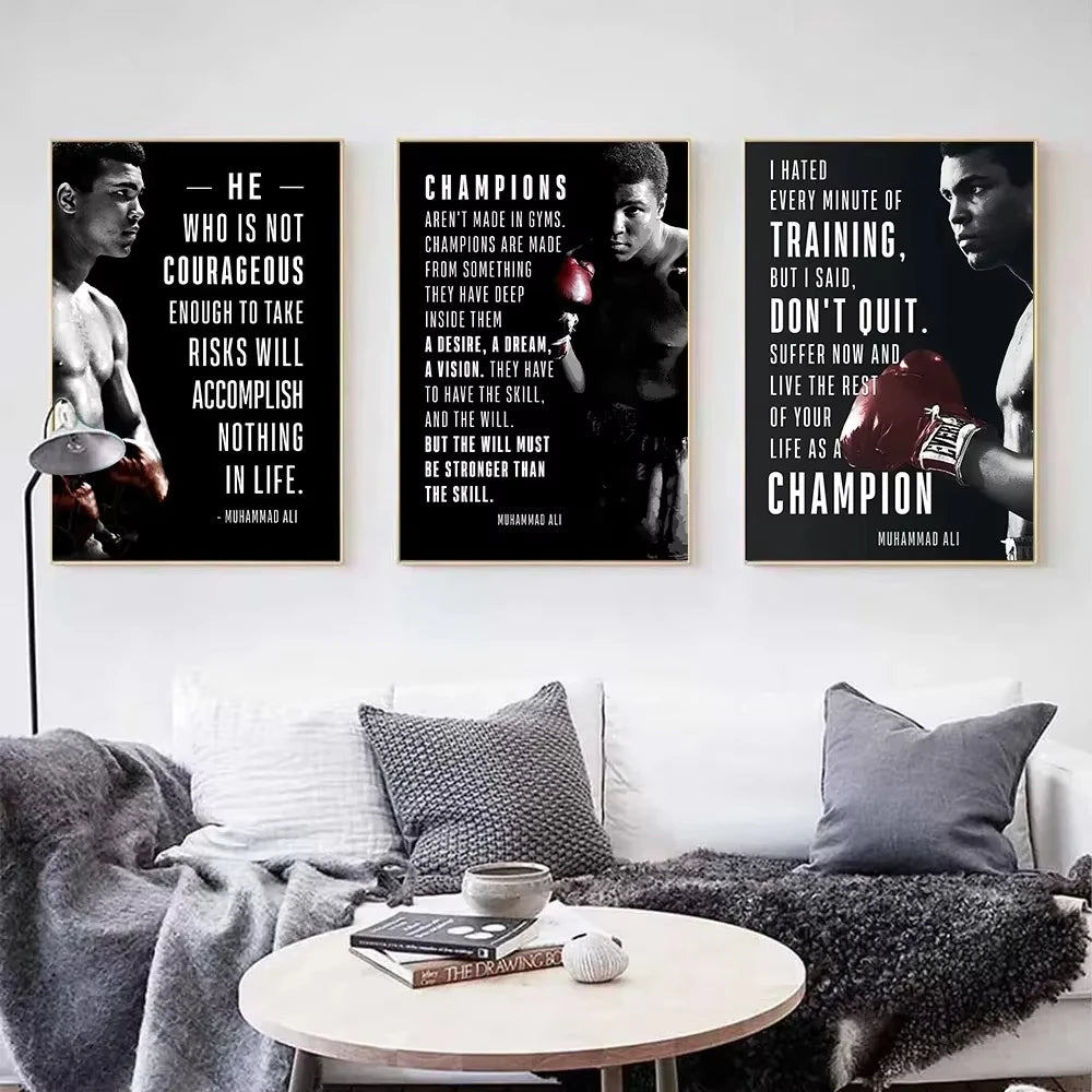 Cuadros Mike Tyson Muhammad Ali