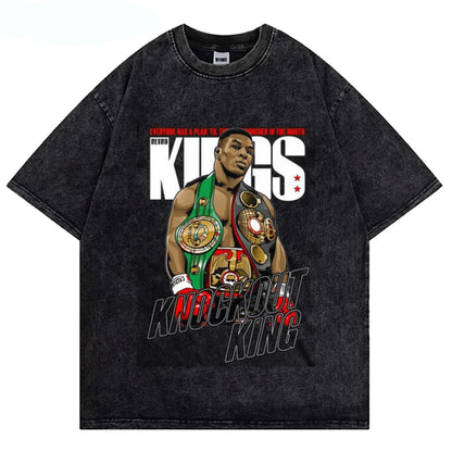Mike Tyson Camisetas Vintage Tyson – Edición Limitada Inspirada en la Leyenda del Boxeo