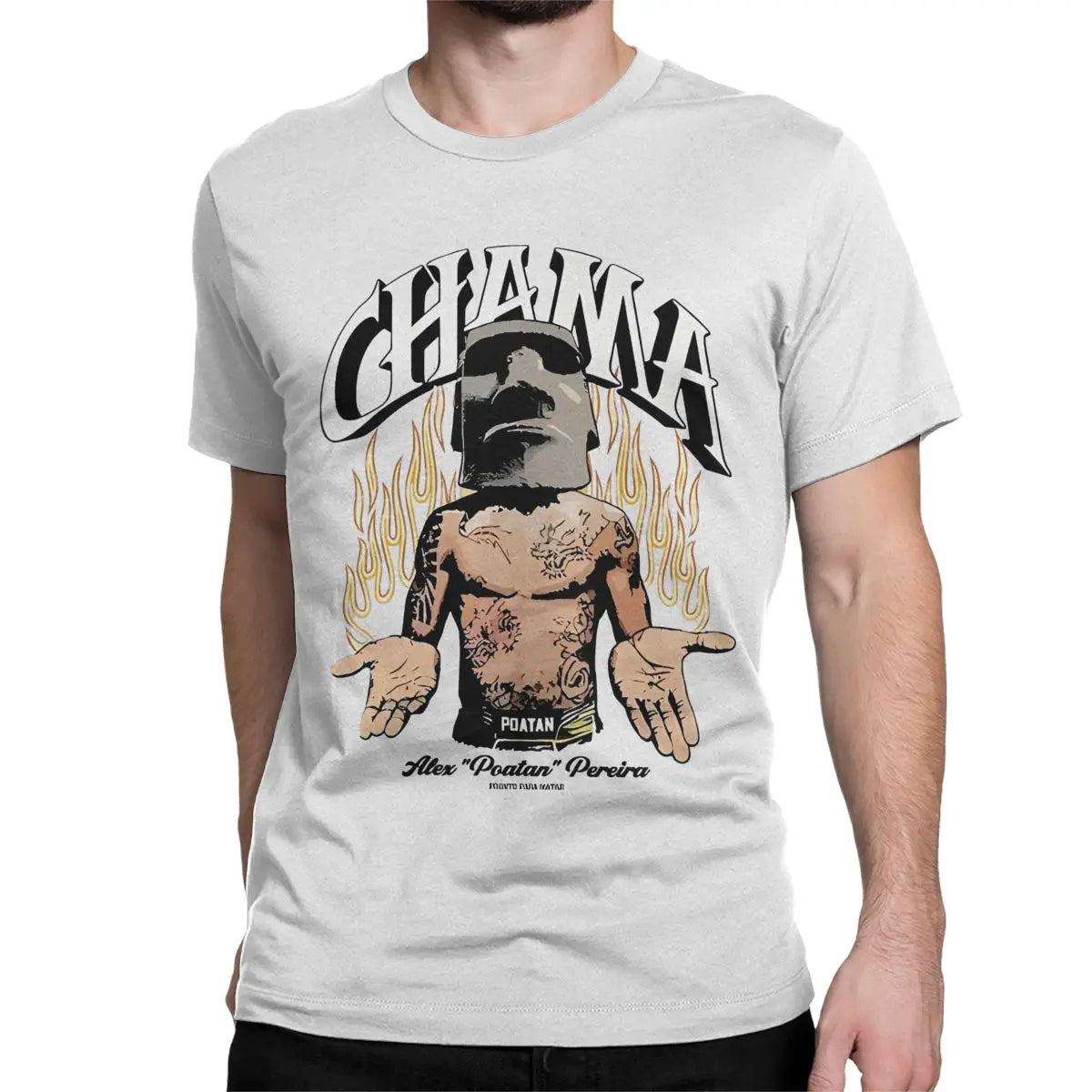 Camisetas Chama Alex Pereira UFC -GolpeMaestro