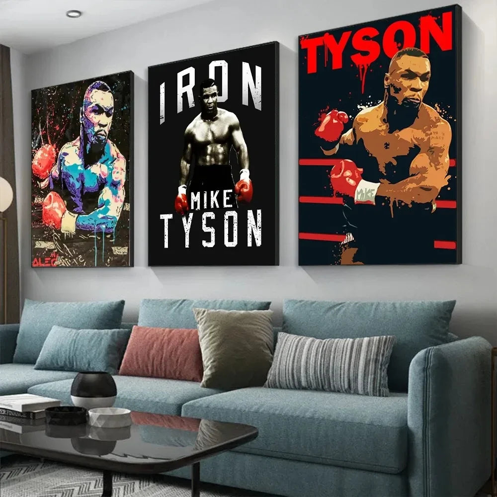 Cuadros Mike Tyson Muhammad Ali