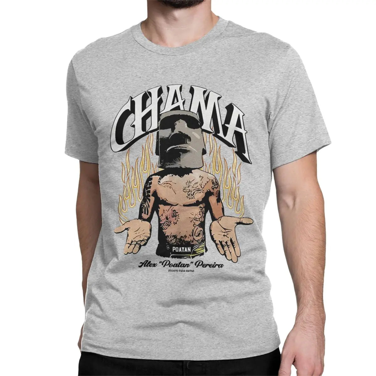 Camisetas Chama Alex Pereira UFC -GolpeMaestro